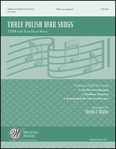 Three Polish War Songs TTBB choral sheet music cover